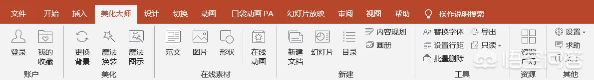 网上有没有不要钱的PPT资源软件？