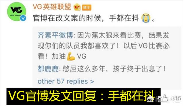 LPL最励志战队诞生，VG战队时隔700多天重赢Bo5，官博：手抖着改文案，如何评价？