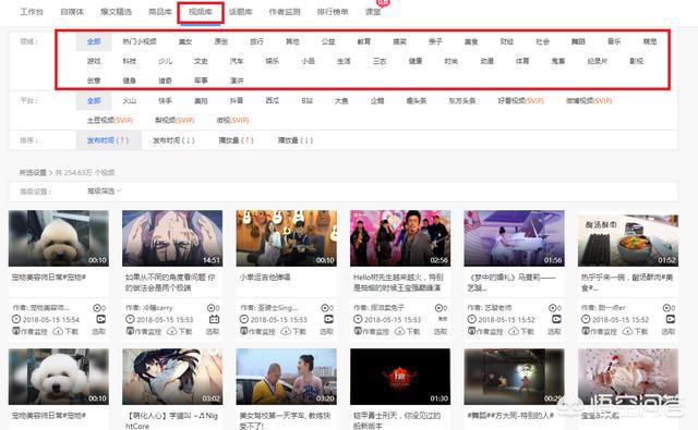 做短视频，可以通过哪些渠道获取优质的素材？
