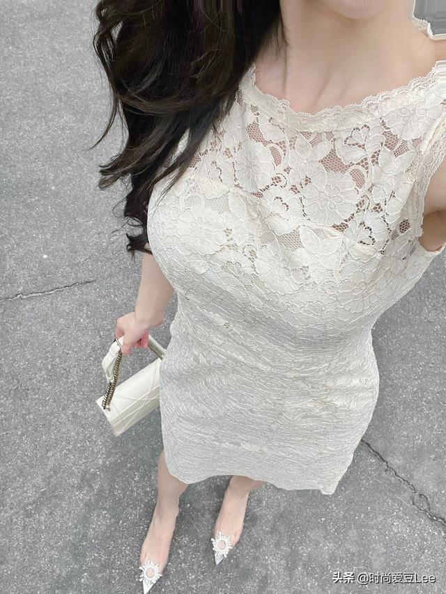 蕾丝裙怎么穿才好看？