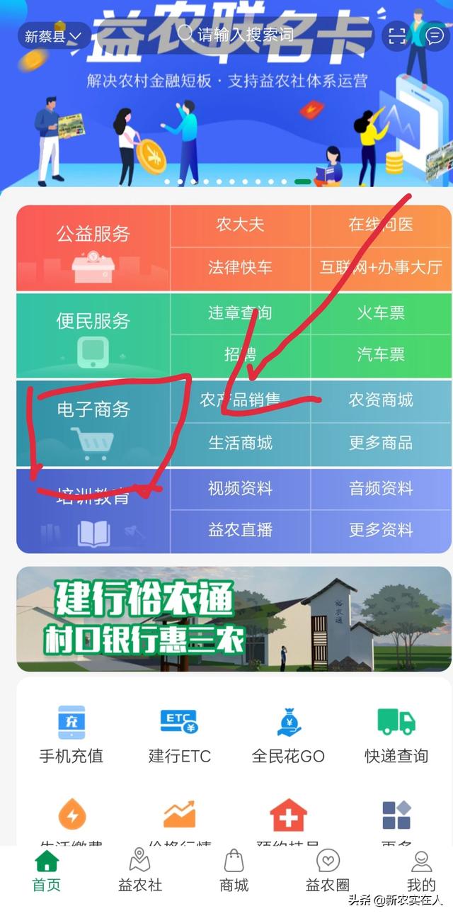 利用农村电商平台可以开展什么业务？