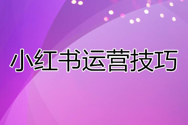 小红书如何推广运营(小红书如何推广运营商)